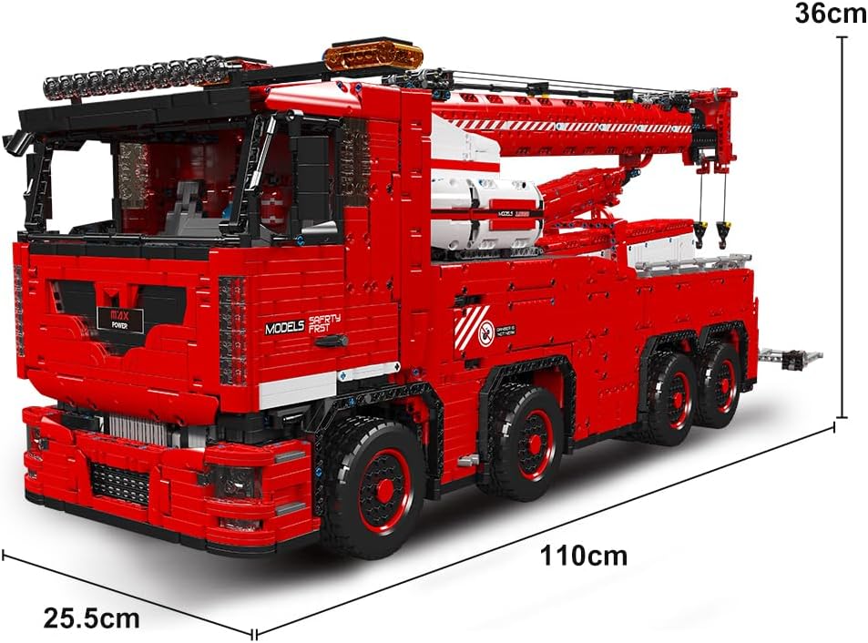Mould King 19008S Tow Truck Flagship Edition 10.966 Teile