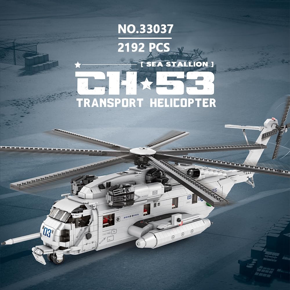 Reobrix 33037 CH-53E Transport Hubschrauber 2.192 Teile