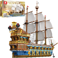 Reobrix 66011 The Sun Klemmbaustein Set – 2830 Teile Segelschiff Modell