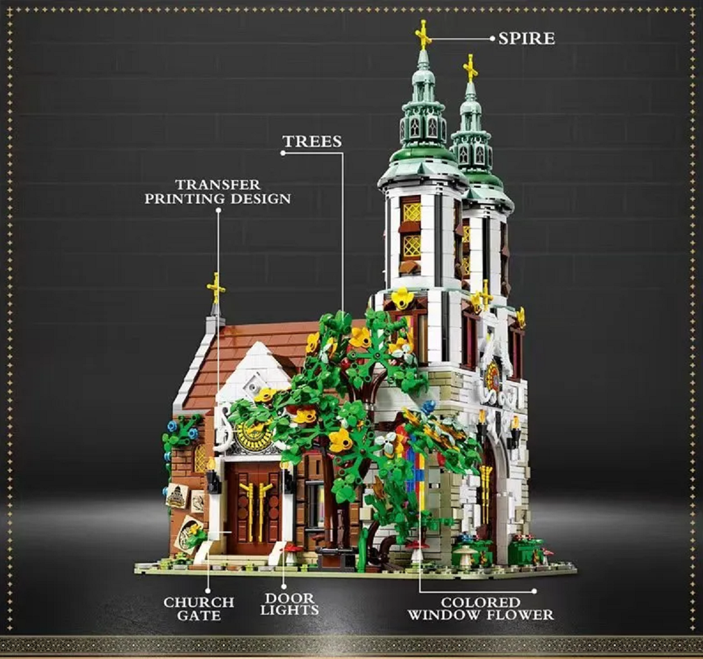 Reobrix 66023 St Andrew`s Church 3.306 Teile