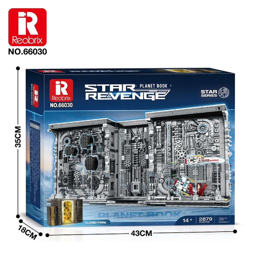 Reobrix 66030 Star Revenge Planet Book 3.058 Teile