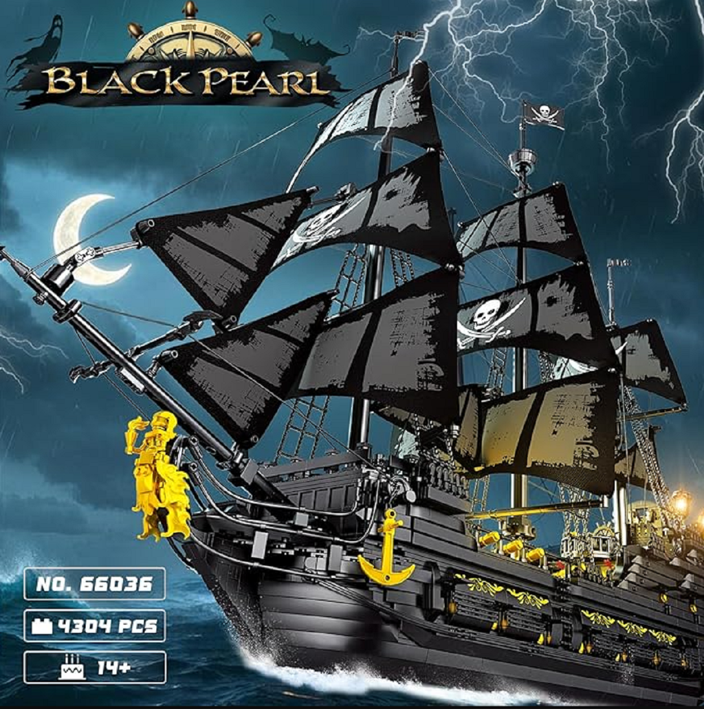 Reobrix 66036 Black Pearl Piratenschiff 4.304 Teile