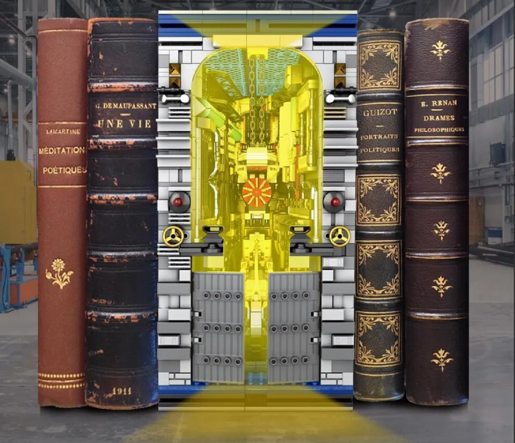 Reobrix 66038 Submarine Factory Book 3.466 Teile