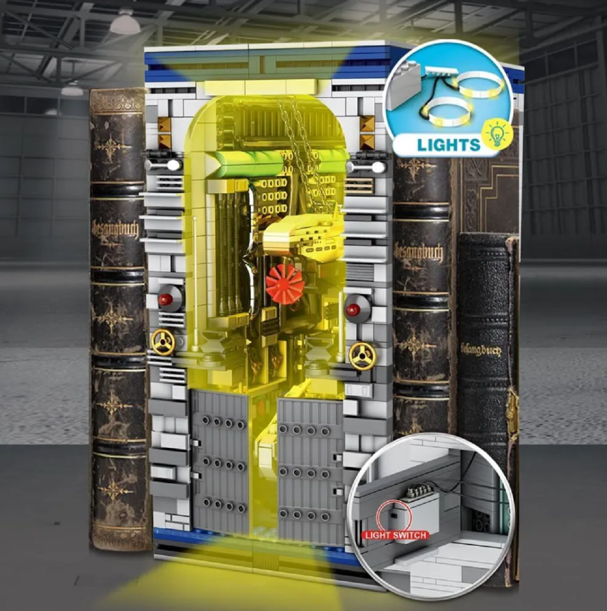 Reobrix 66038 Submarine Factory Book 3.466 Teile