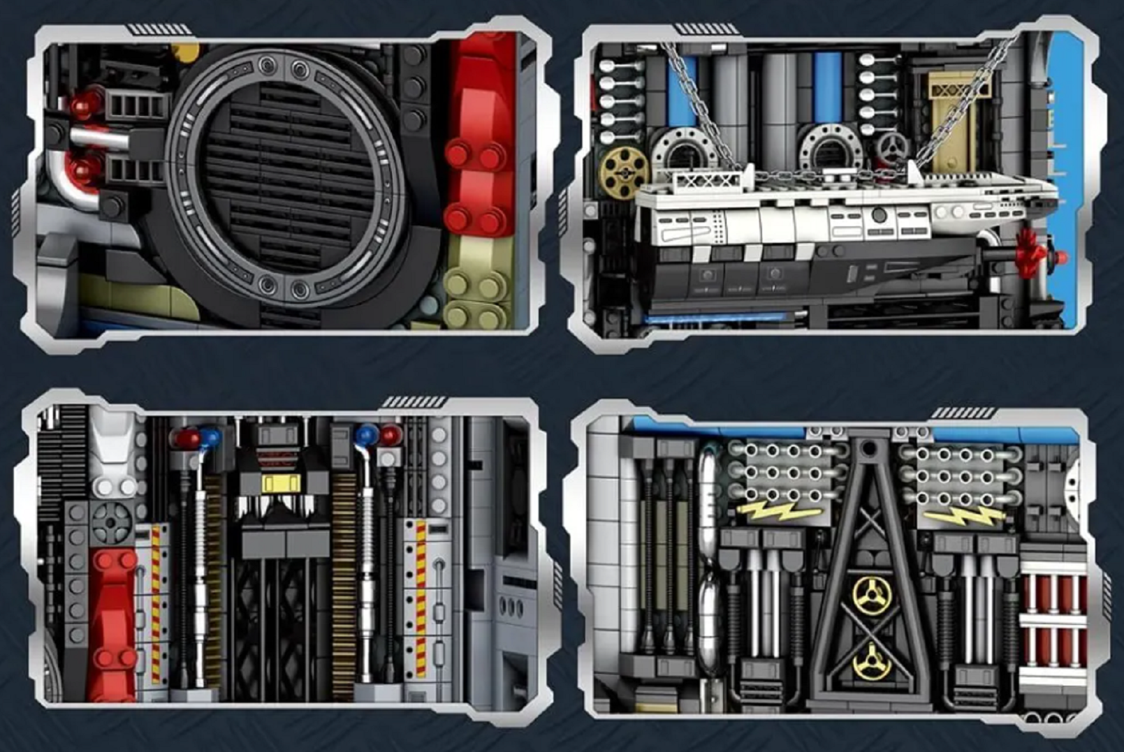 Reobrix 66038 Submarine Factory Book 3.466 Teile