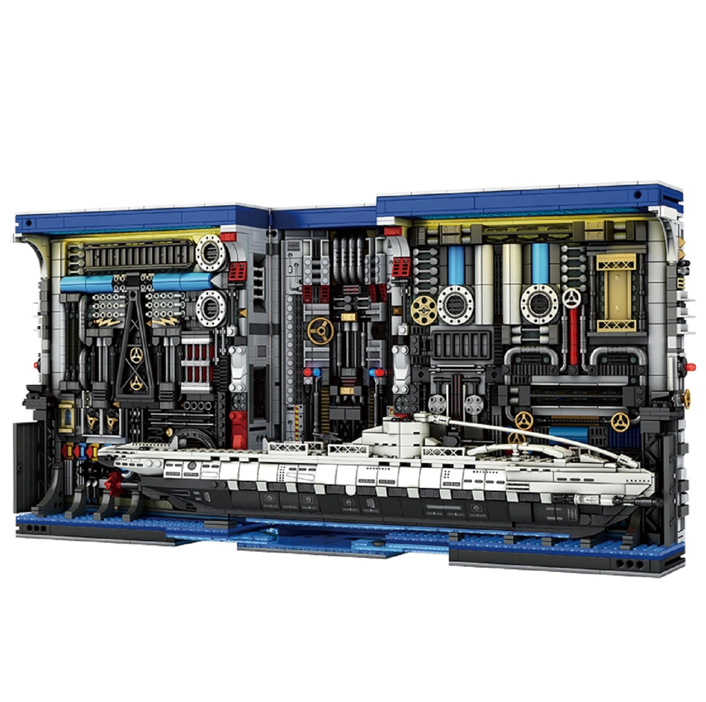 Reobrix 66038 Submarine Factory Book 3.466 Teile