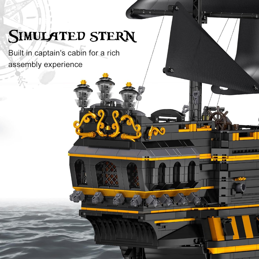 Mould King 13186 The Black Pearl B.P. II  5.266 Teile