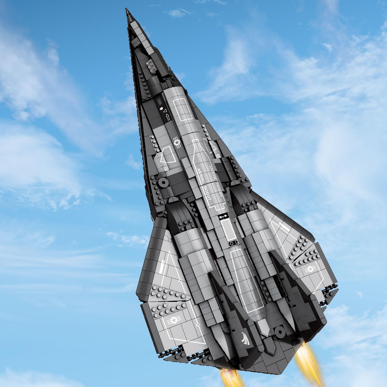 Reobrix 33039 SR-72 Aufklärungsflugzeug 2.071 Teile