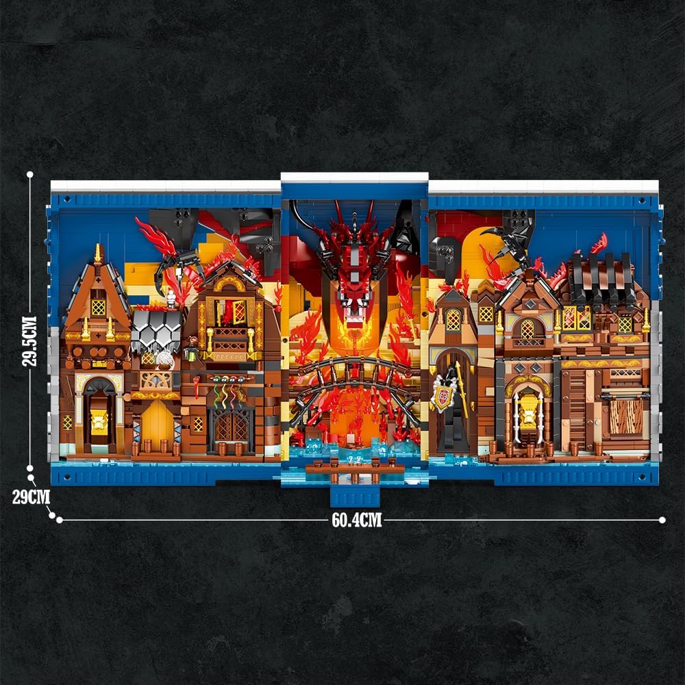 Reobrix 66035 Das Auenland Buch 3.398 Teile