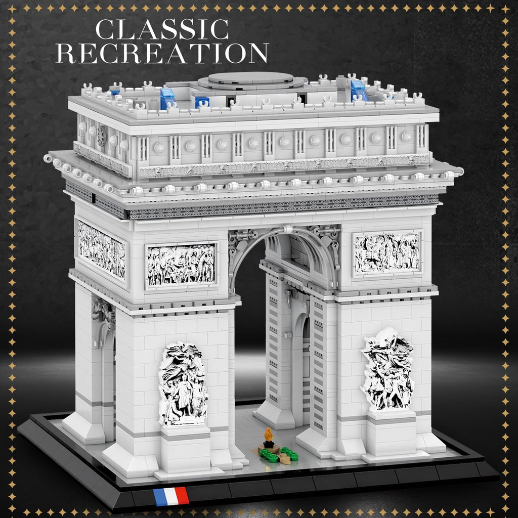 Reobrix 66024 Arc de Triumph 3.718 Teile