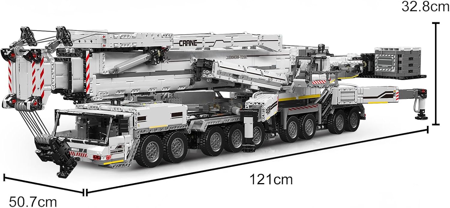 Mould King 17007 LTM 11200 Autokran mit 8.506 Teilen