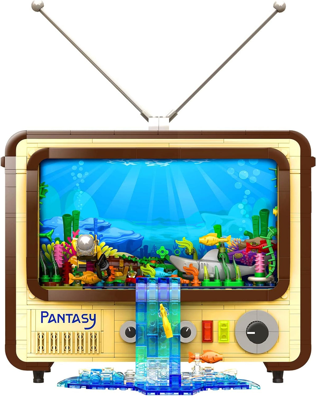 Pantasy 61008 Retro Fernseher 1.173 Teile