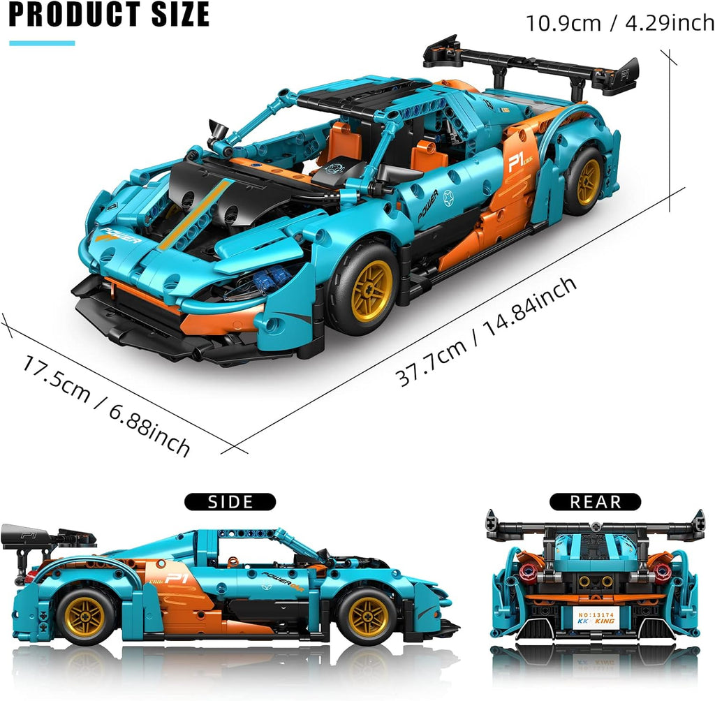 Mould King 13174 P1 Sports Car 936 Teile