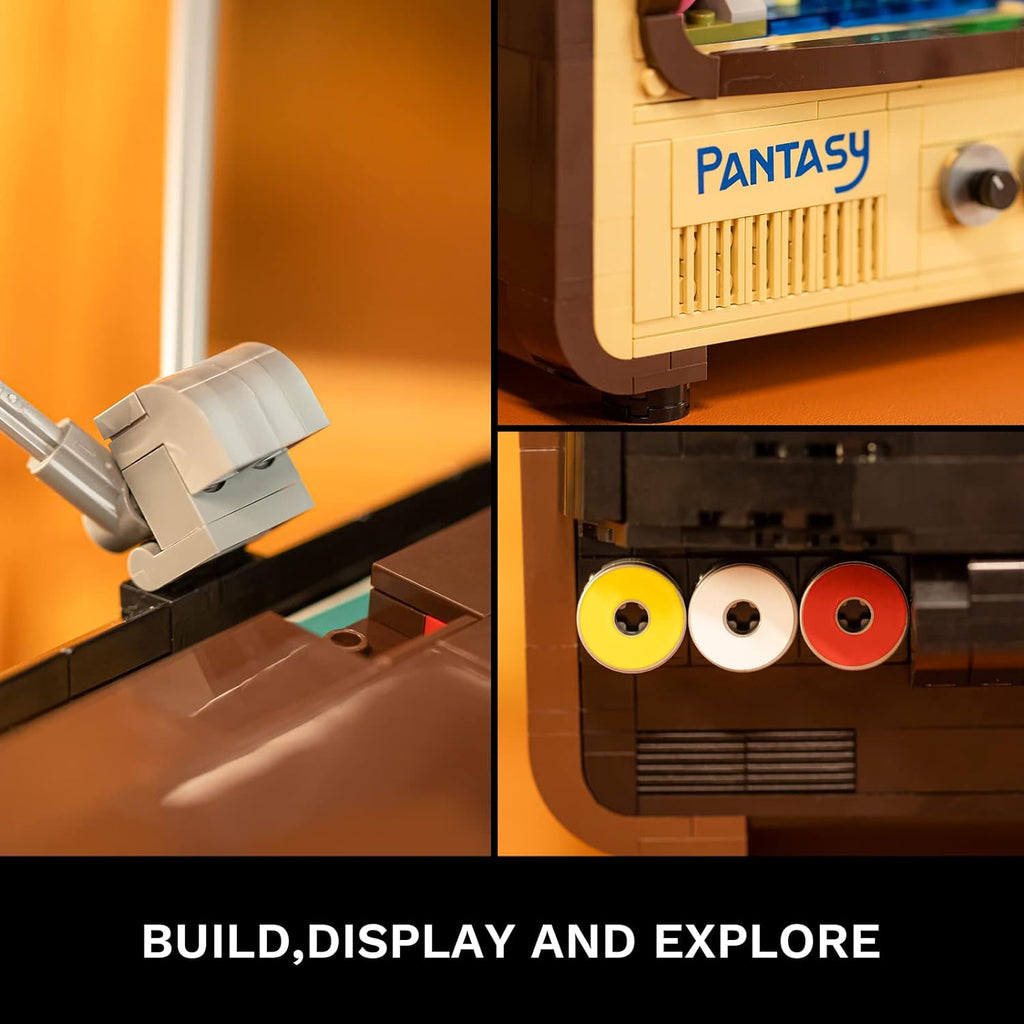 Pantasy 61008 Retro Fernseher 1.173 Teile