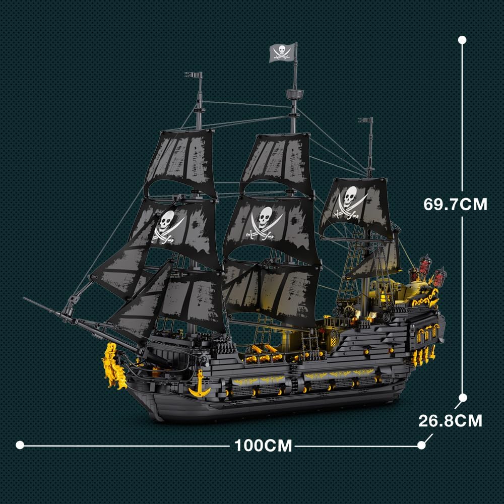 Reobrix 66036 Black Pearl Piratenschiff 4.304 Teile