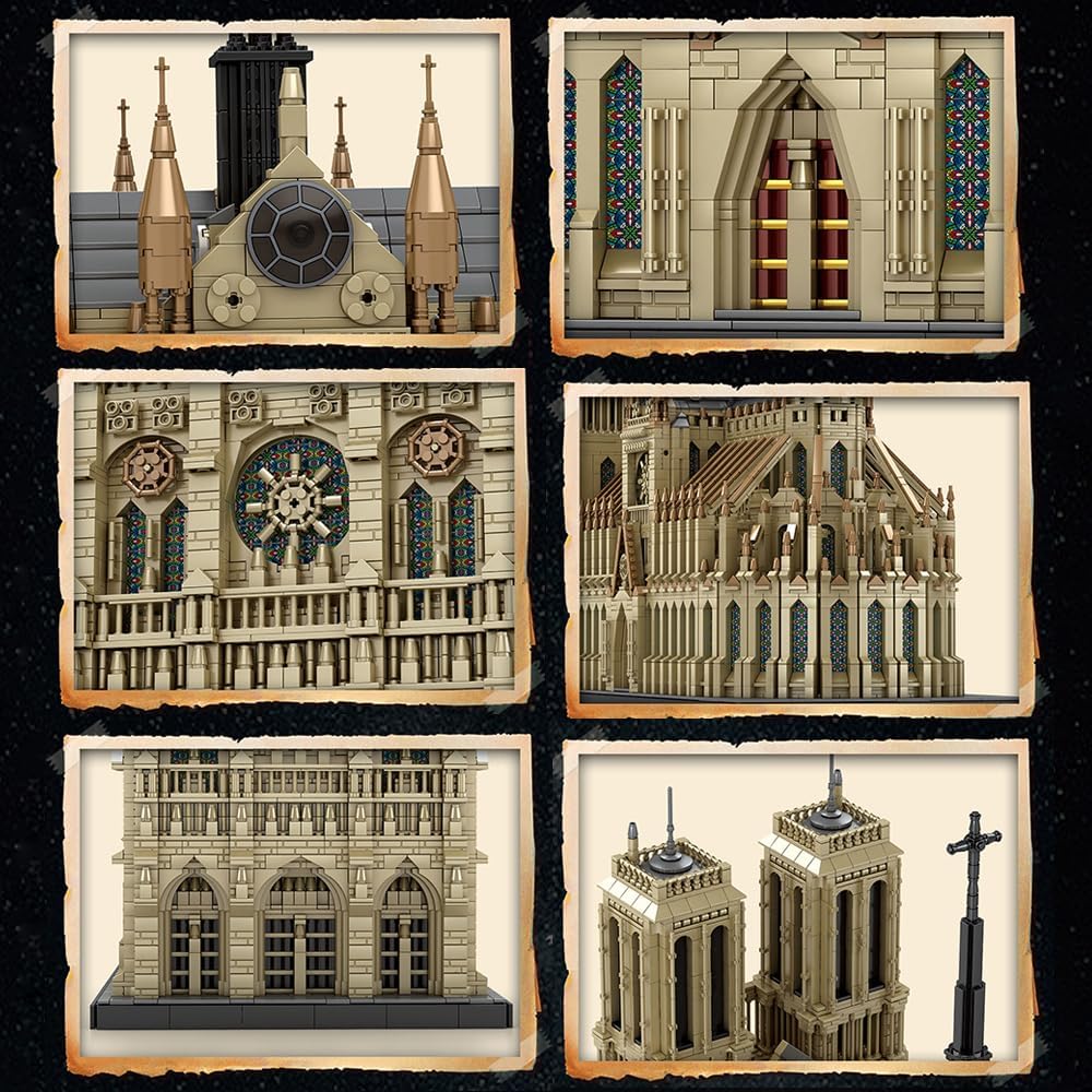 Reobrix 66016 Kathedrale Notre Dame 8.868 Teile