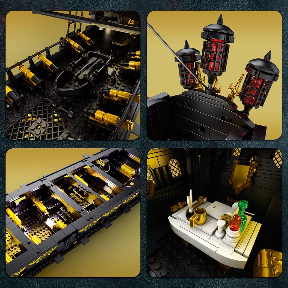 Reobrix 66036 Black Pearl Piratenschiff 4.304 Teile