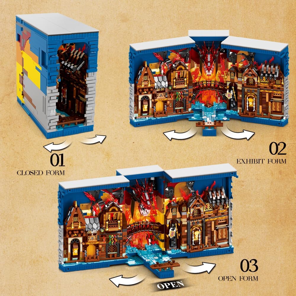 Reobrix 66035 Das Auenland Buch 3.398 Teile