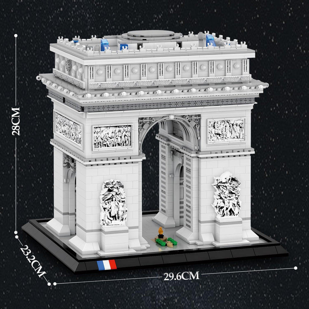 Reobrix 66024 Arc de Triumph 3.718 Teile