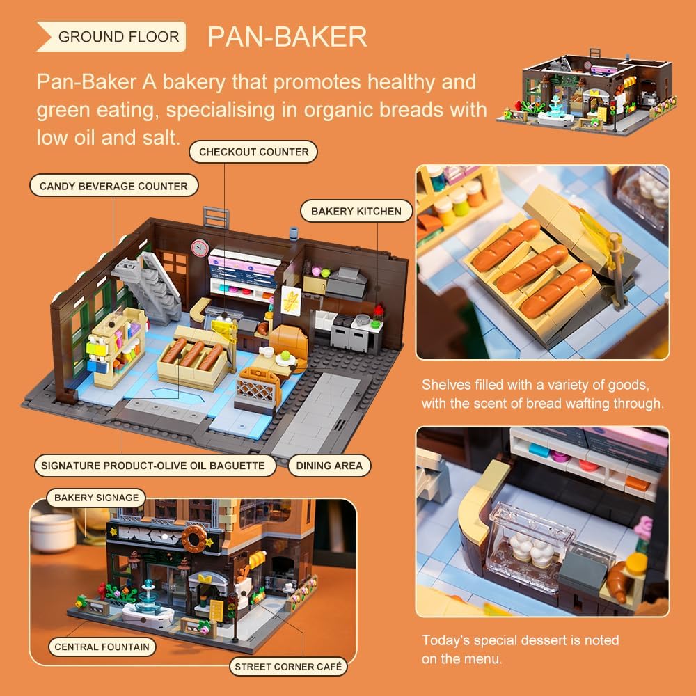 Pantasy 85013 The Bakery 2.663 Teile