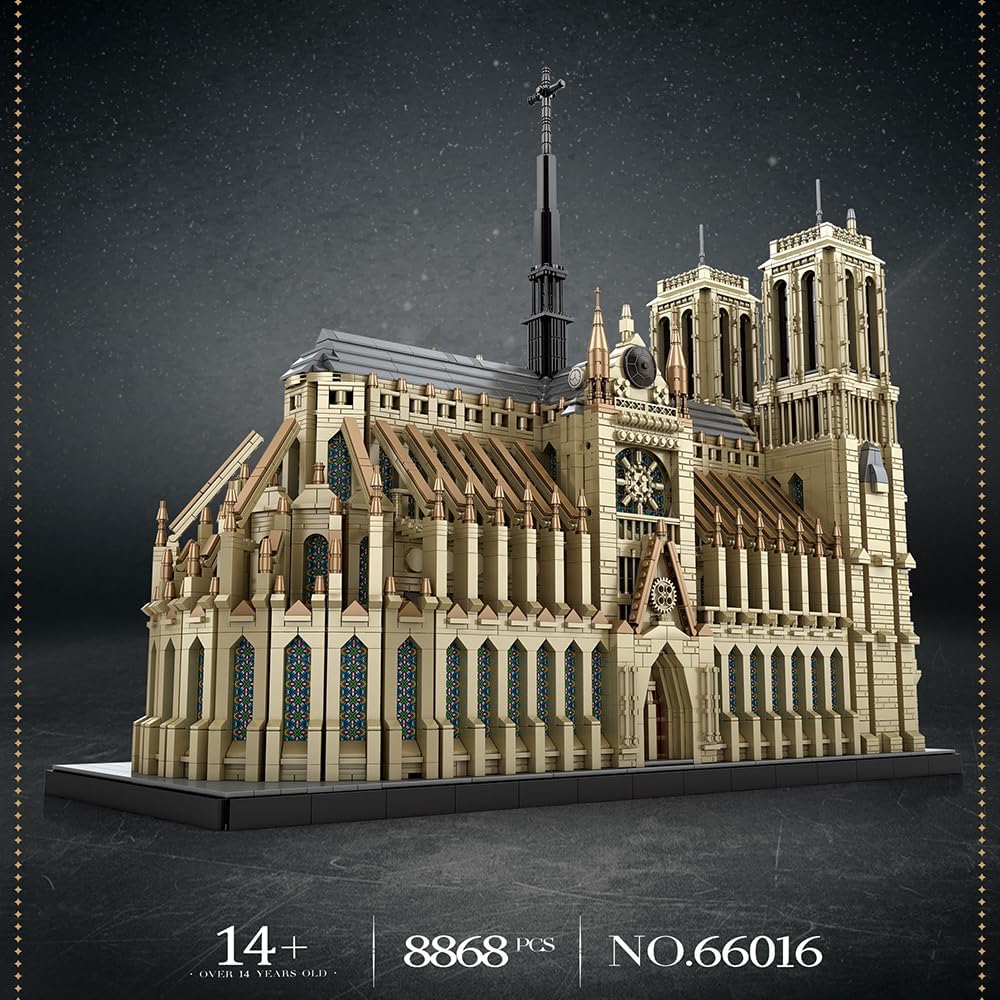 Reobrix 66016 Kathedrale Notre Dame 8.868 Teile