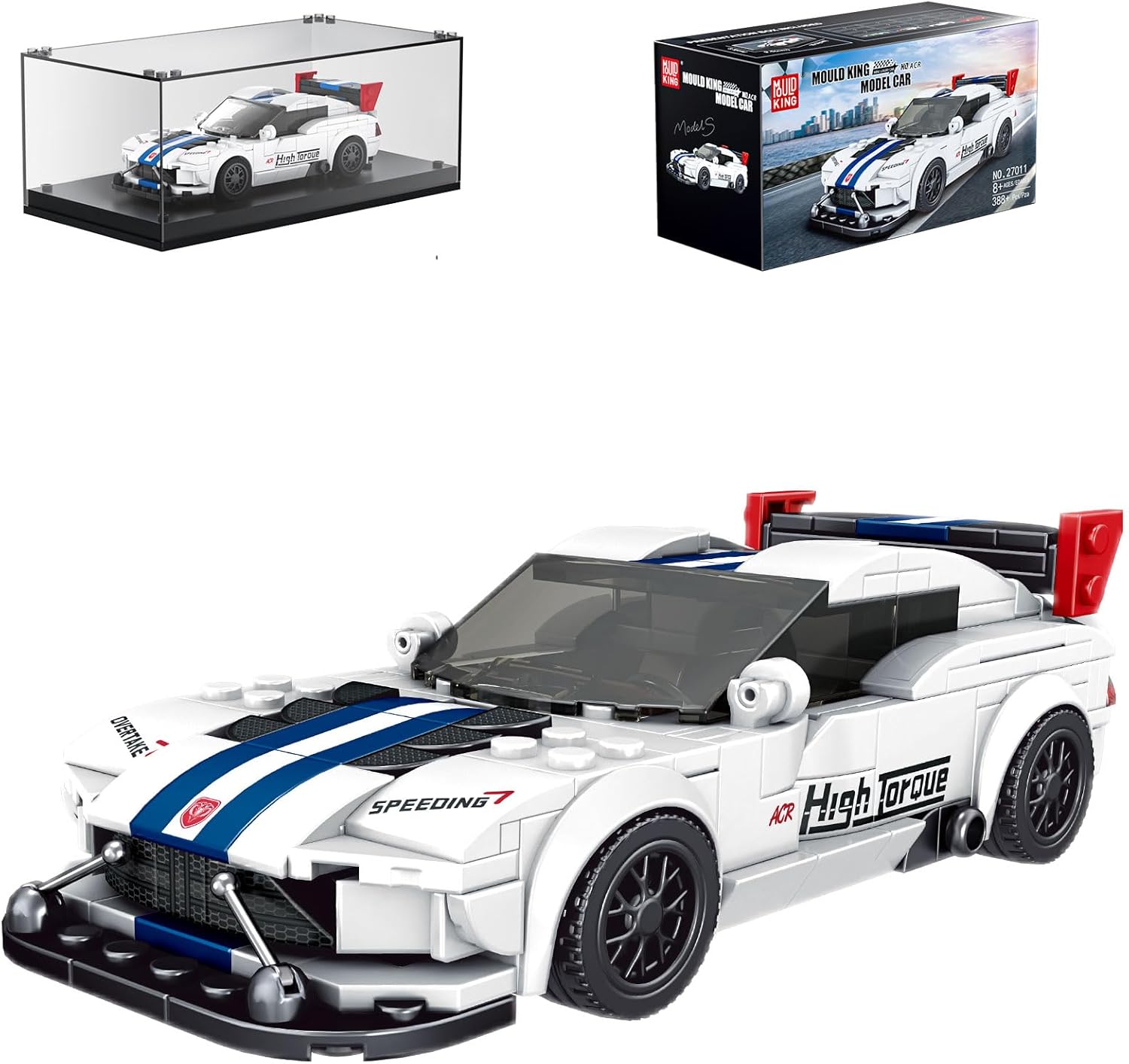 Mould King 27011S Speed Champion Viper ACR 388 Teile