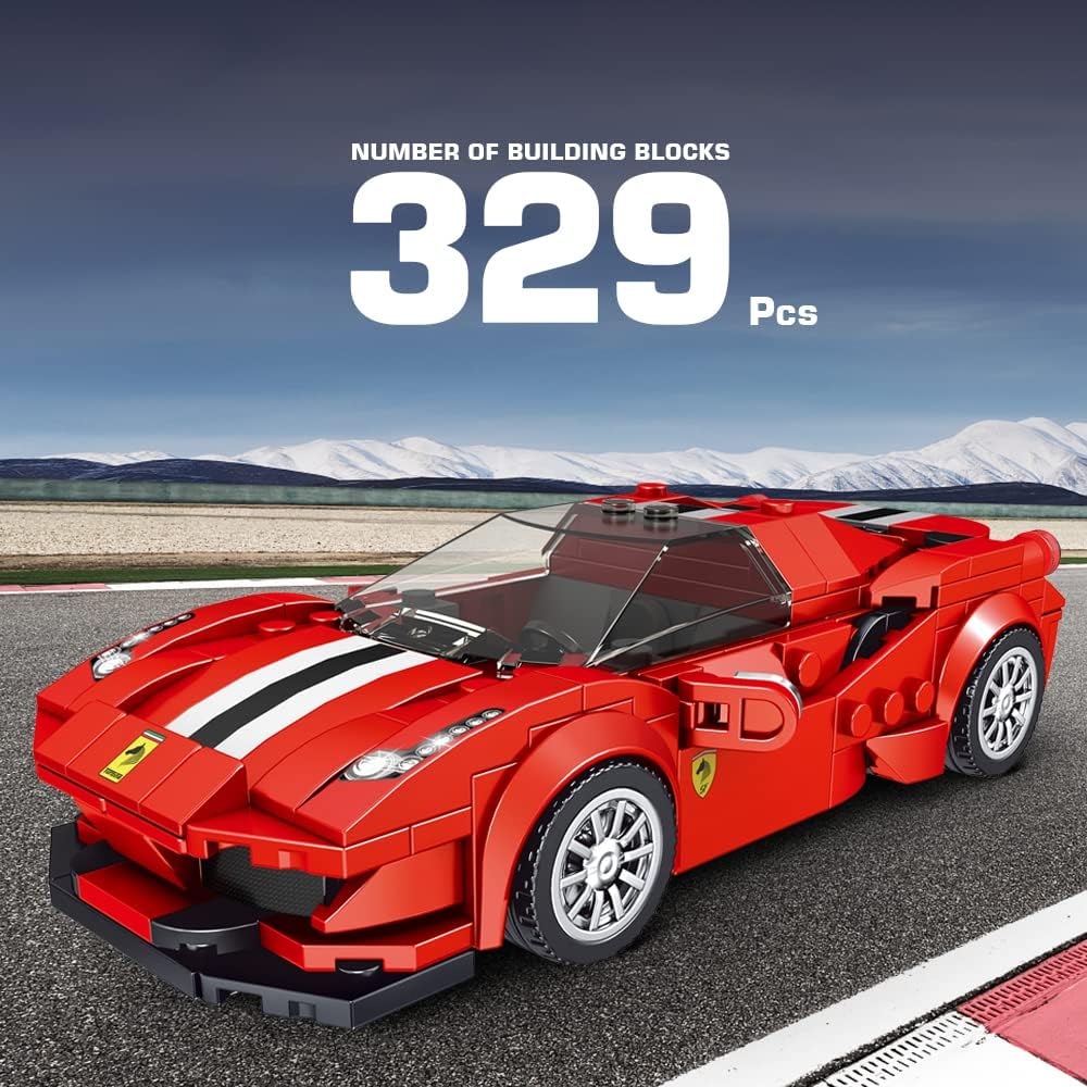 Mould King 27006 Speed Champion 488 GTB 329 Teile