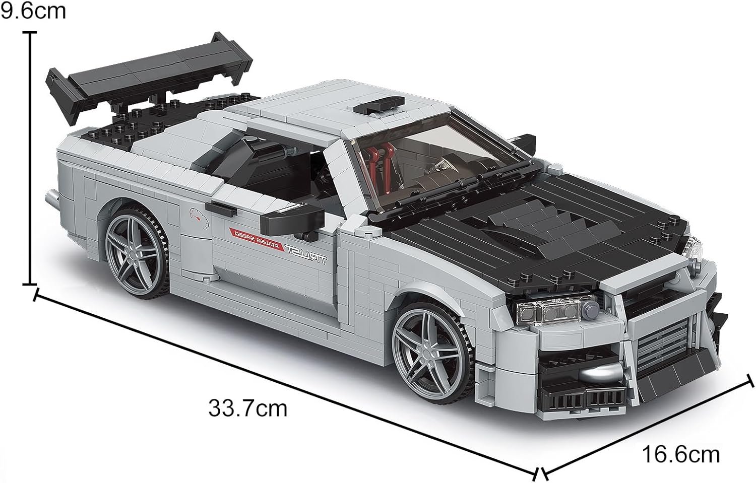 Mould King 10113 Skyline GT-R 1.471 Teile