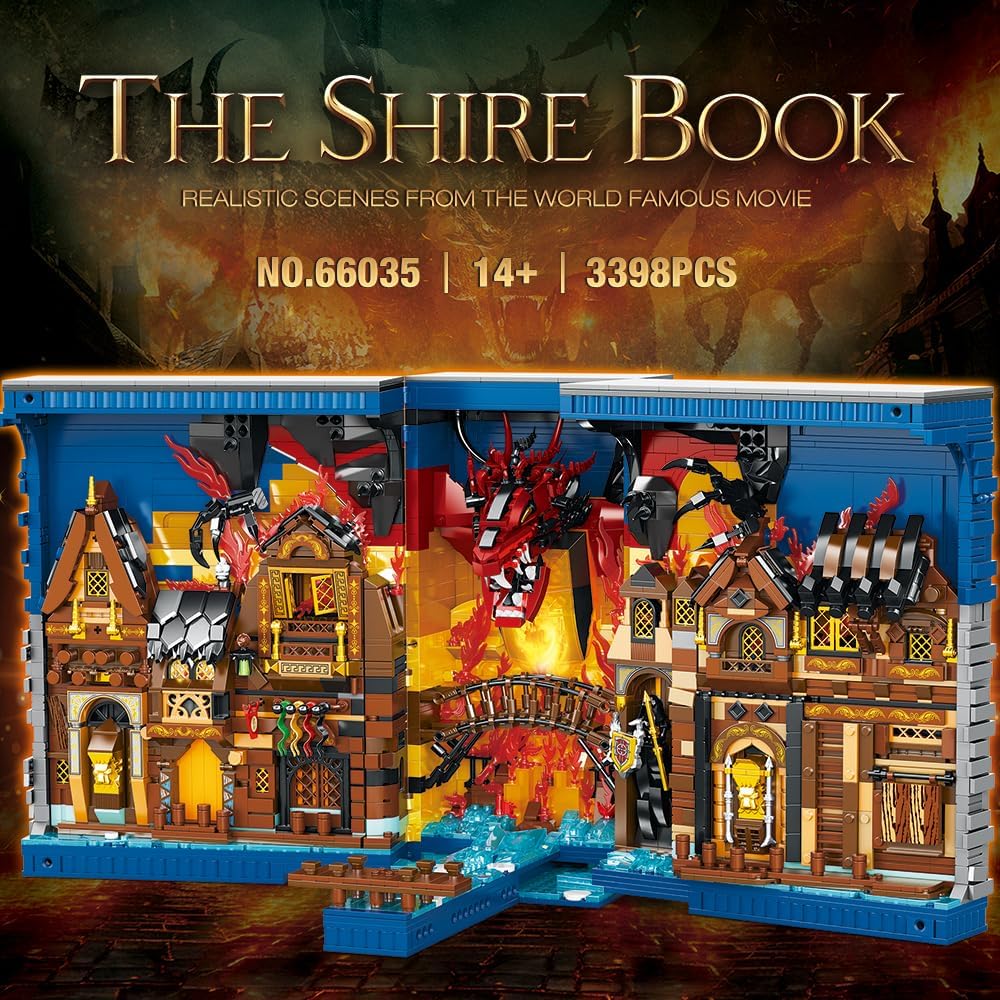 Reobrix 66035 Das Auenland Buch 3.398 Teile