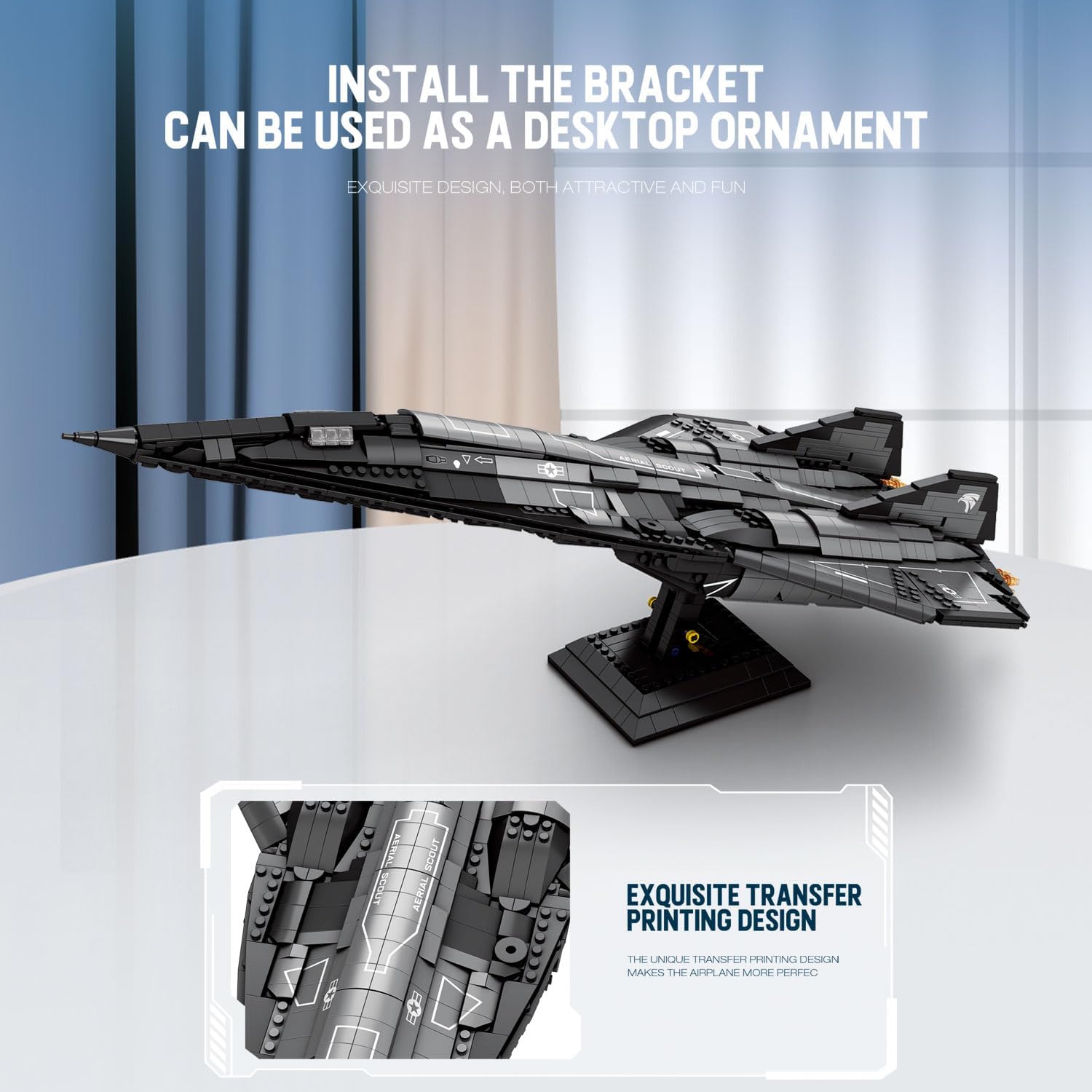 Reobrix 33039 SR-72 Aufklärungsflugzeug 2.071 Teile