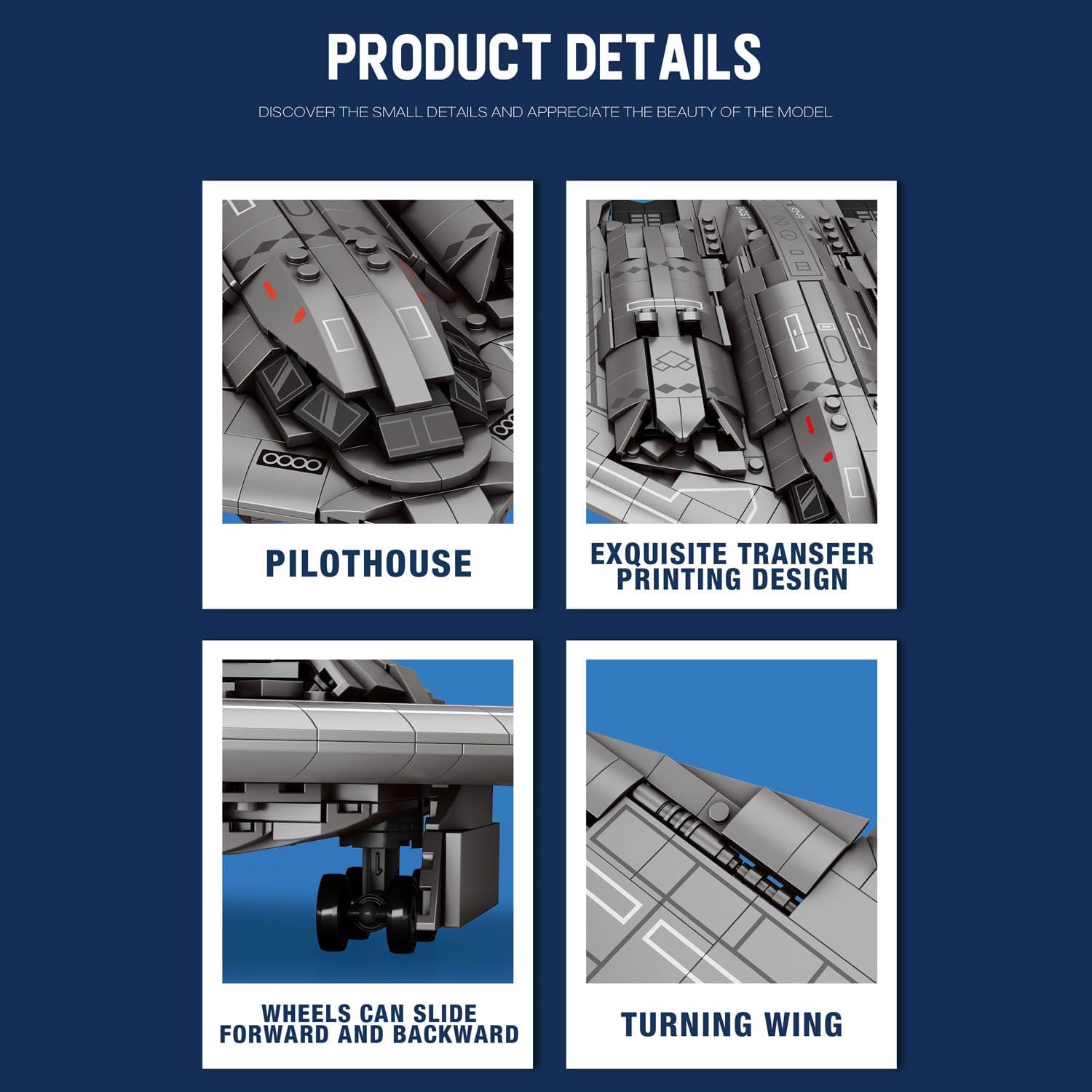 Reobrix 33038 B2 Bomber 2ter Weltkrieg 2.063 Teile