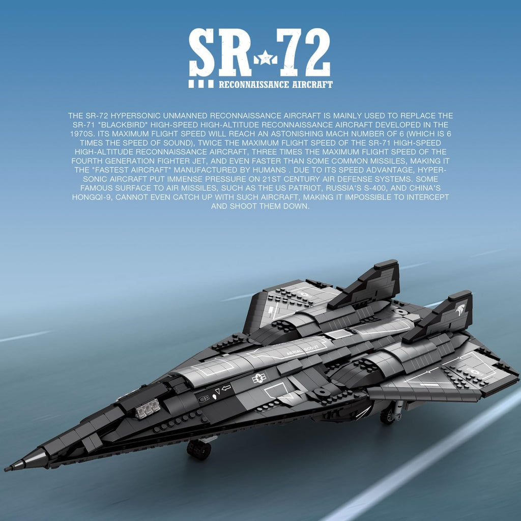 Reobrix 33039 SR-72 Aufklärungsflugzeug 2.071 Teile