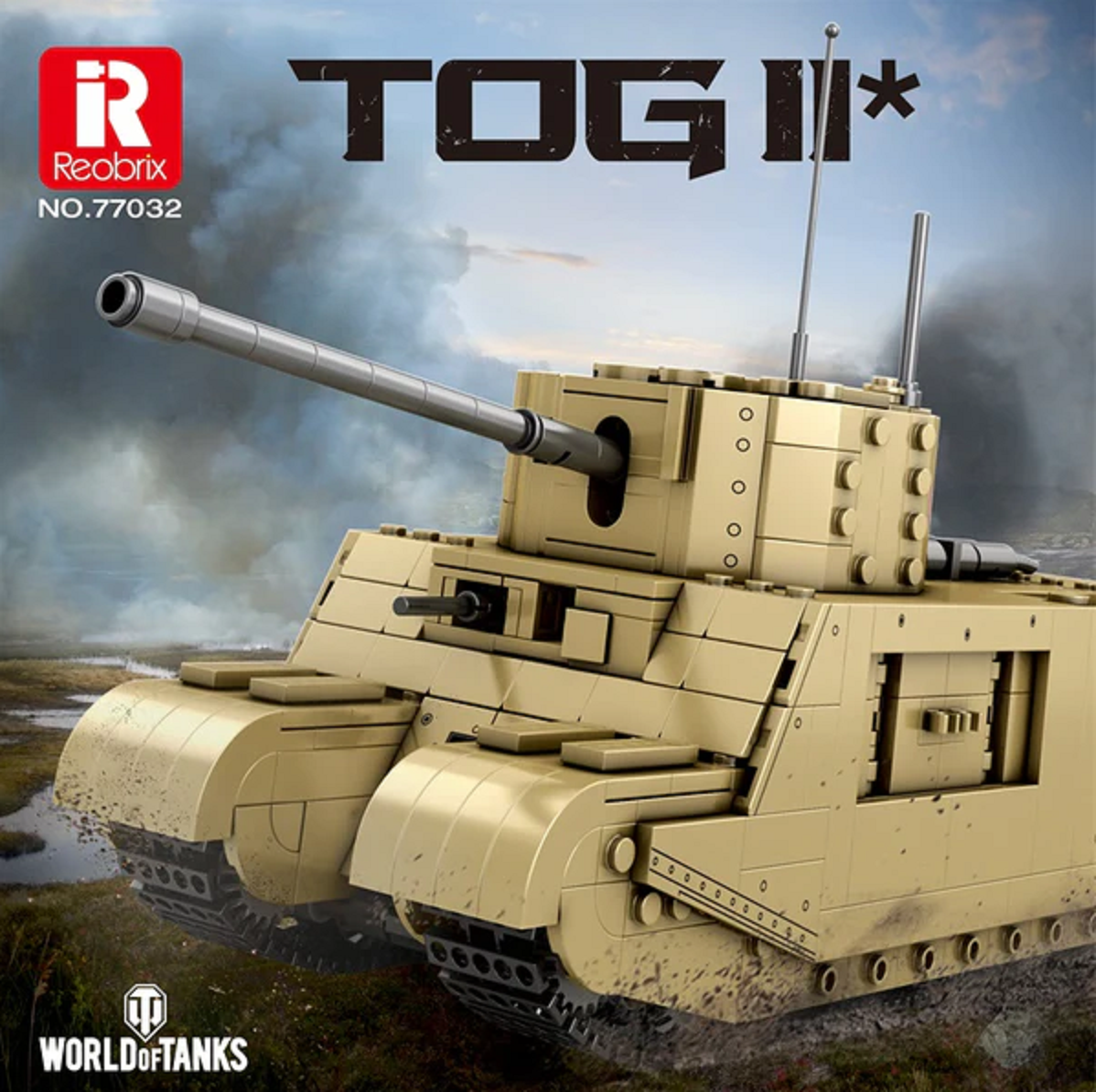 Reobrix 77032 TOG II Panzer World of Tanks 1.427 Teile