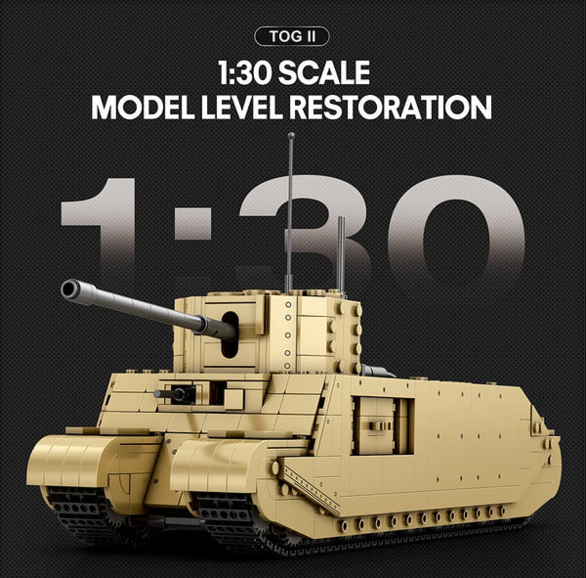 Reobrix 77032 TOG II Panzer World of Tanks 1.427 Teile