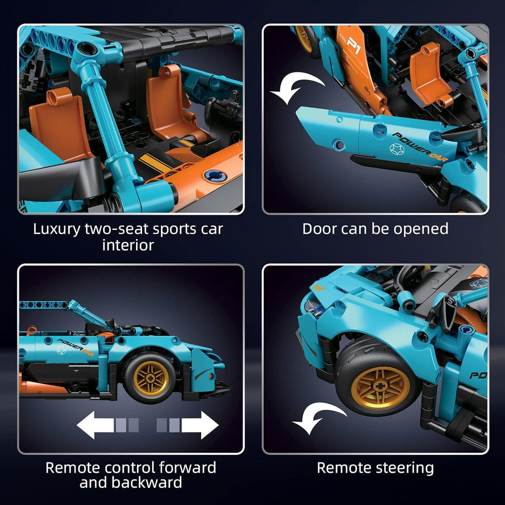 Mould King 13174 P1 Sports Car 936 Teile