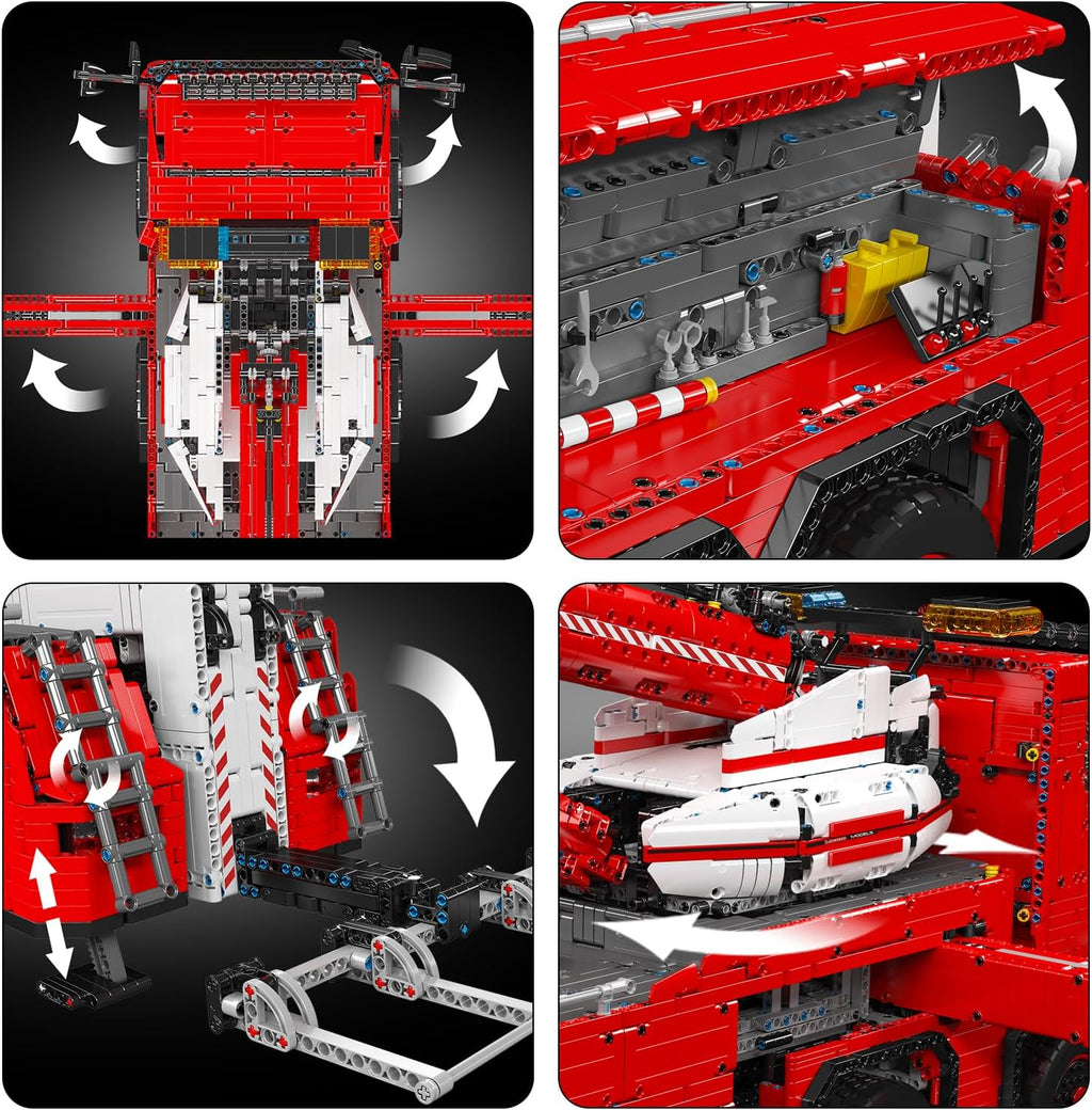 Mould King 19008S Tow Truck Flagship Edition 10.966 Teile