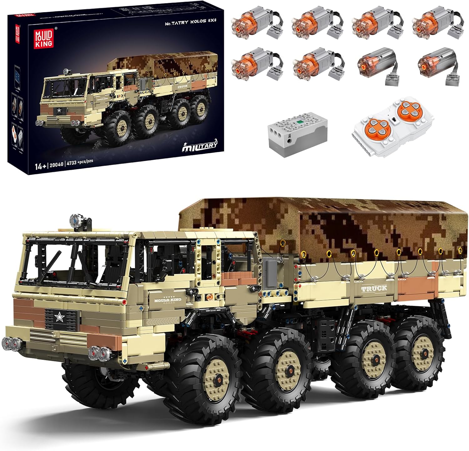 Mould King 20040 Tatry Kolos 8x8 mit 4.733 Teilen