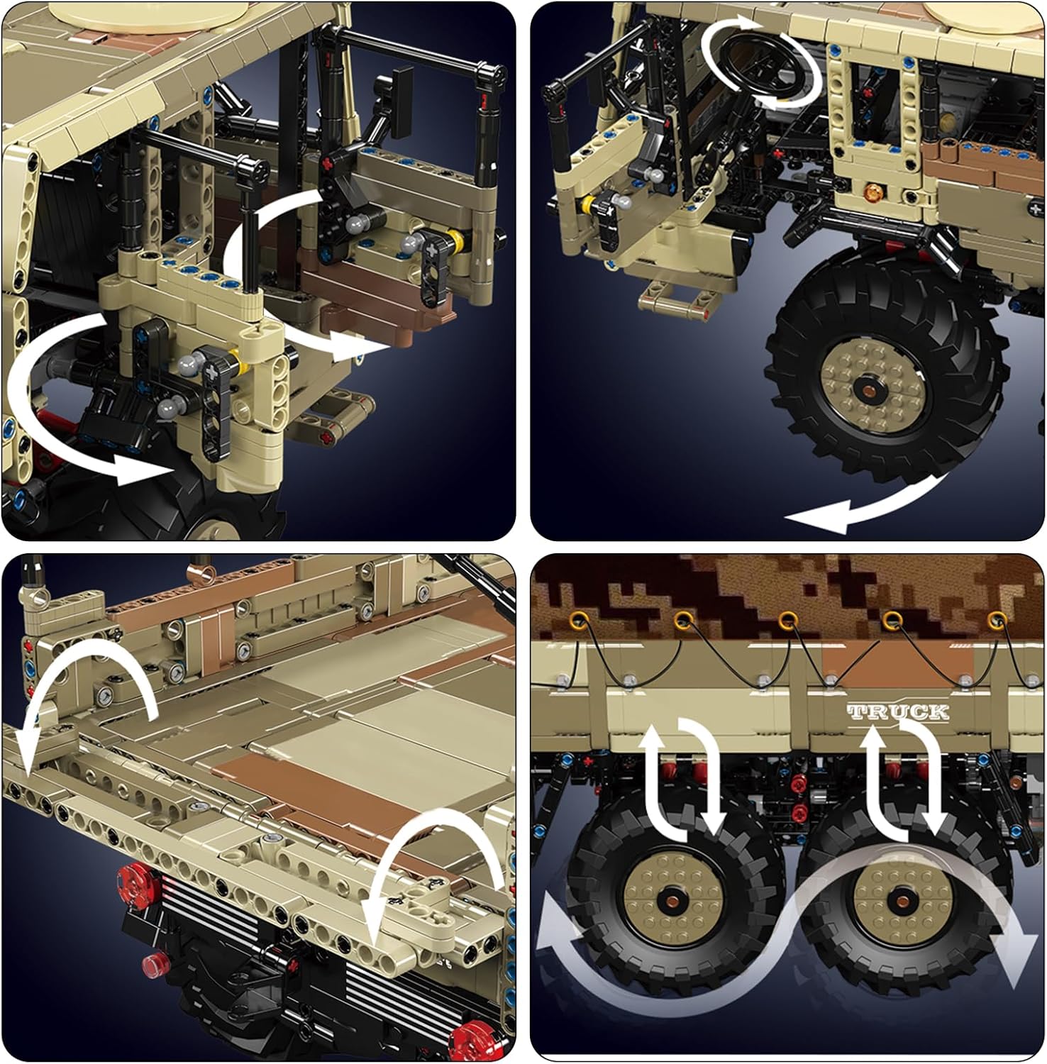 Mould King 20040 Tatry Kolos 8x8 mit 4.733 Teilen