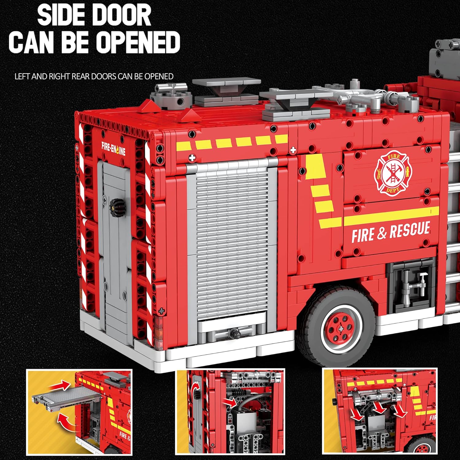 Reobrix 22008 Feuerwehrauto 2.888 Teile