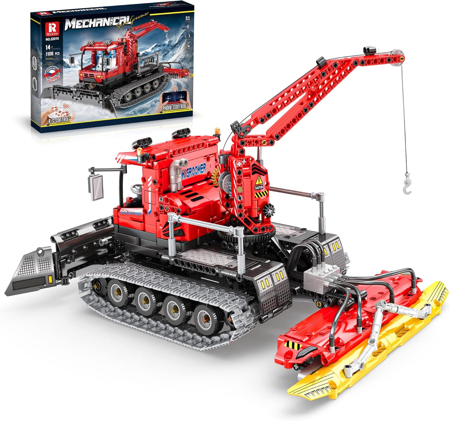 Reobrix 22019 Schneeraupe 1.100 Teile