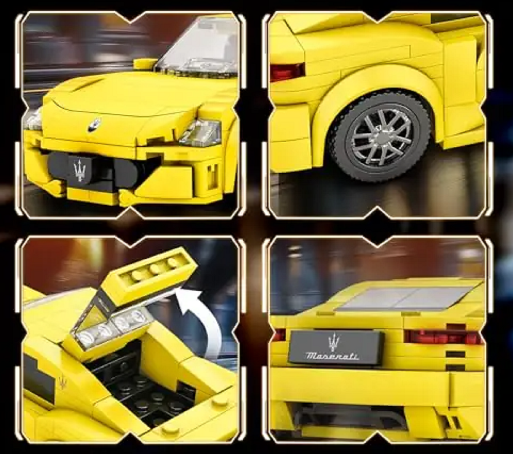 Reobrix 823 Maserati Gran Turismo Folgore 384 Teile