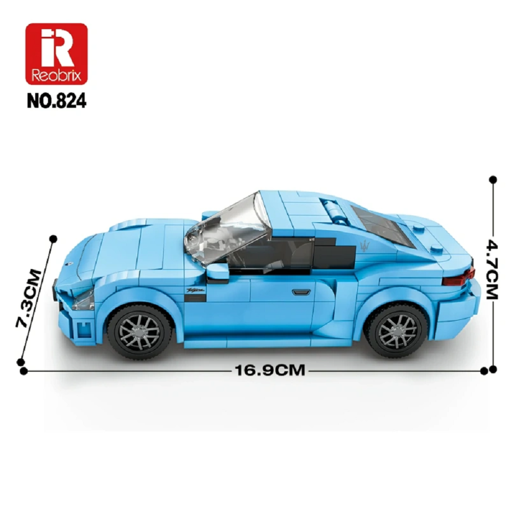 Reobrix 824 Maserati Gran Turismo Folgore 384 Teile