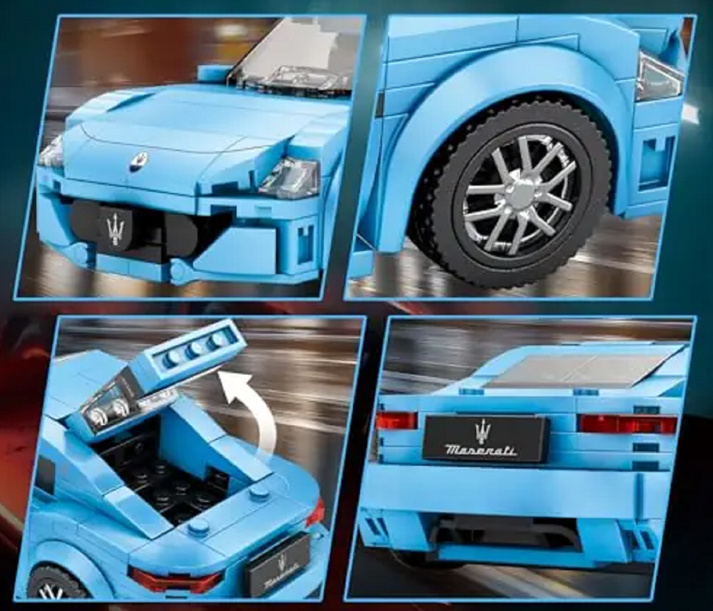 Reobrix 824 Maserati Gran Turismo Folgore 384 Teile