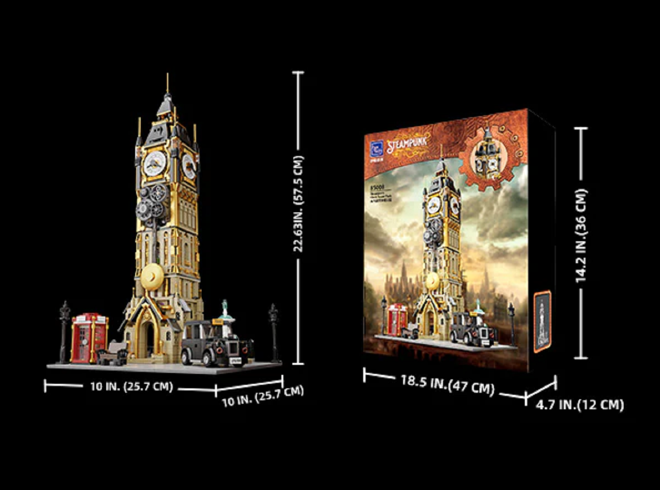 Pantasy 85008 Big Ben Uhrenturm 2.460 Teile