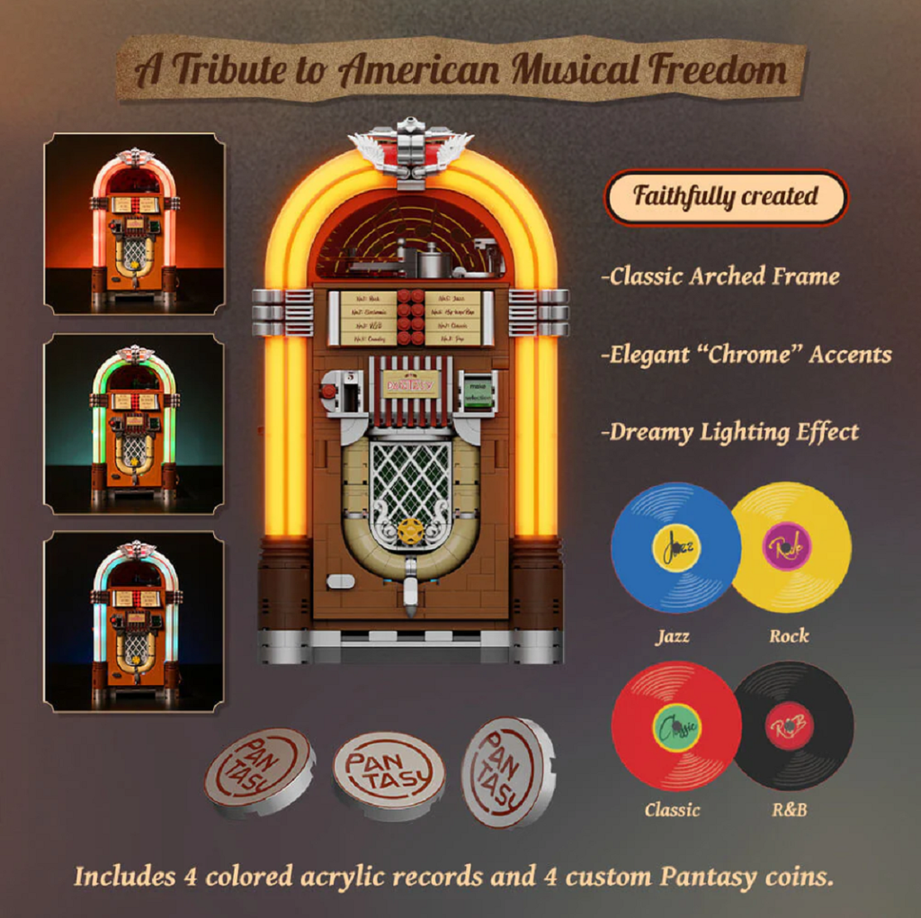 Pantasy 85020 Retro Jukebox 1.273 Teile