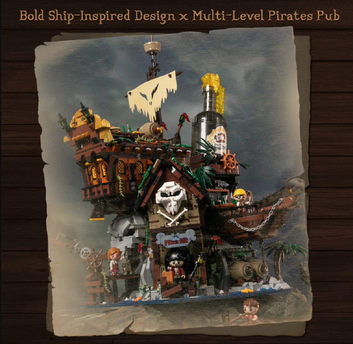 Pantasy 85022 Piratenbar 2.858 Teile PirateOub