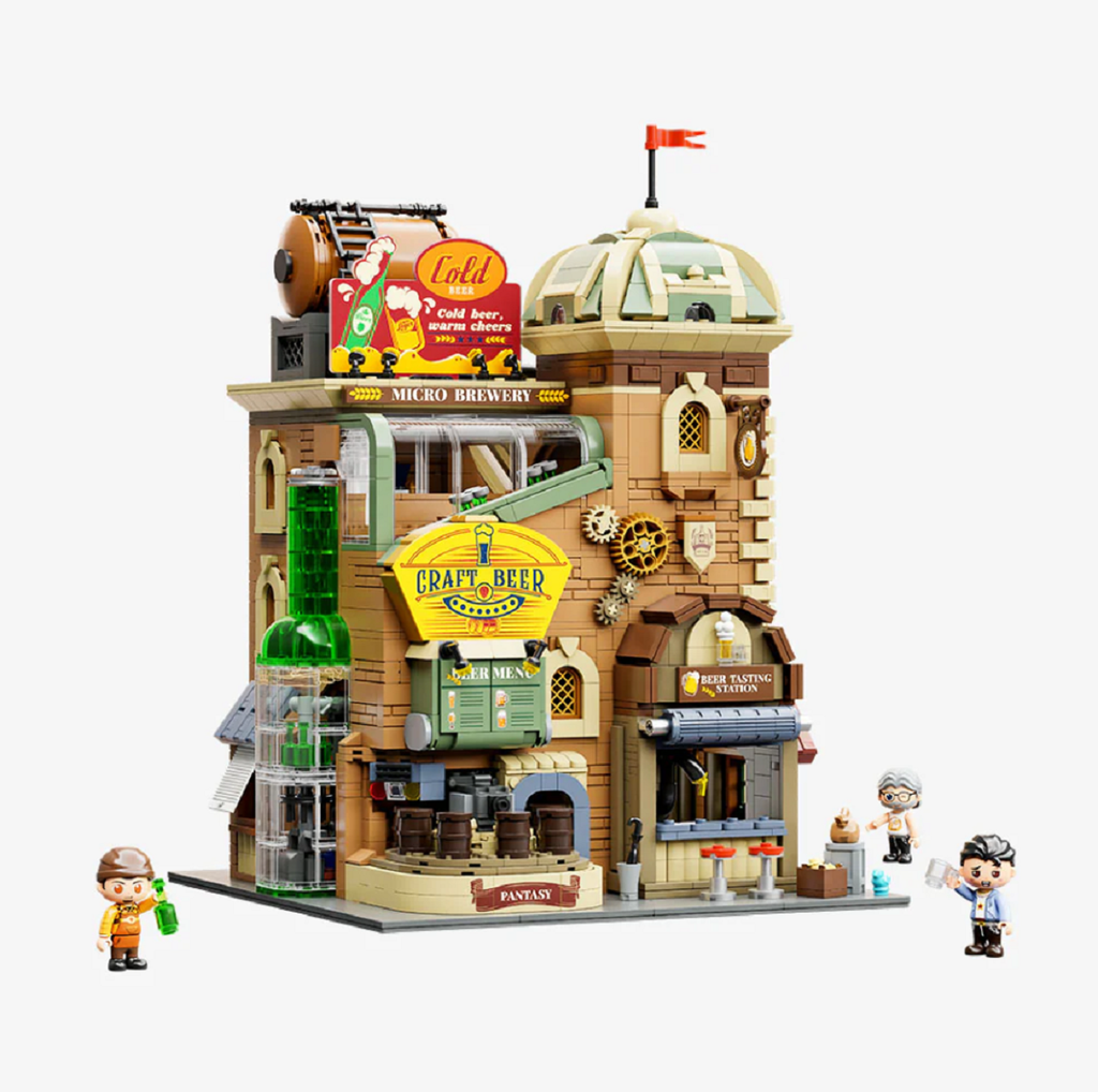 Pantasy 85023 Craft Brewery 2.858 Teile Bier Brauerei