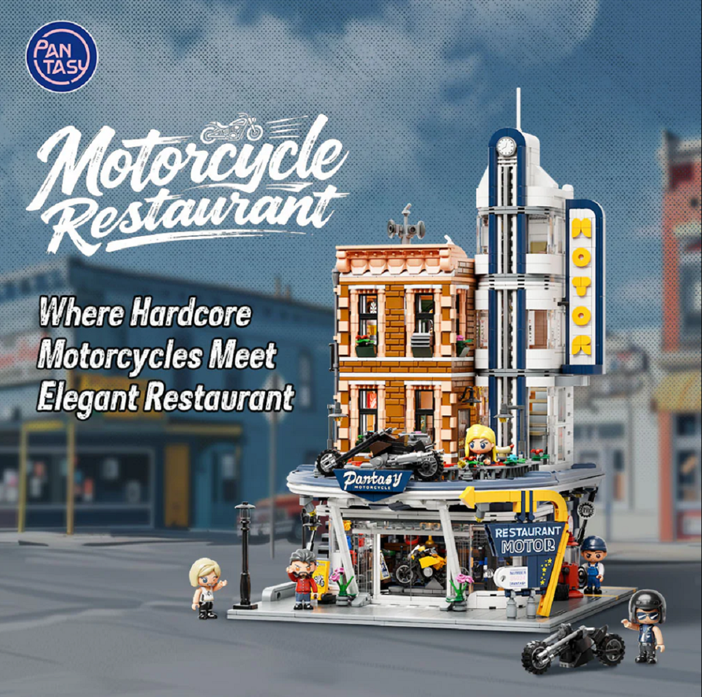 Pantasy 85024 Motorcycle Restaurant 2.994 Teile