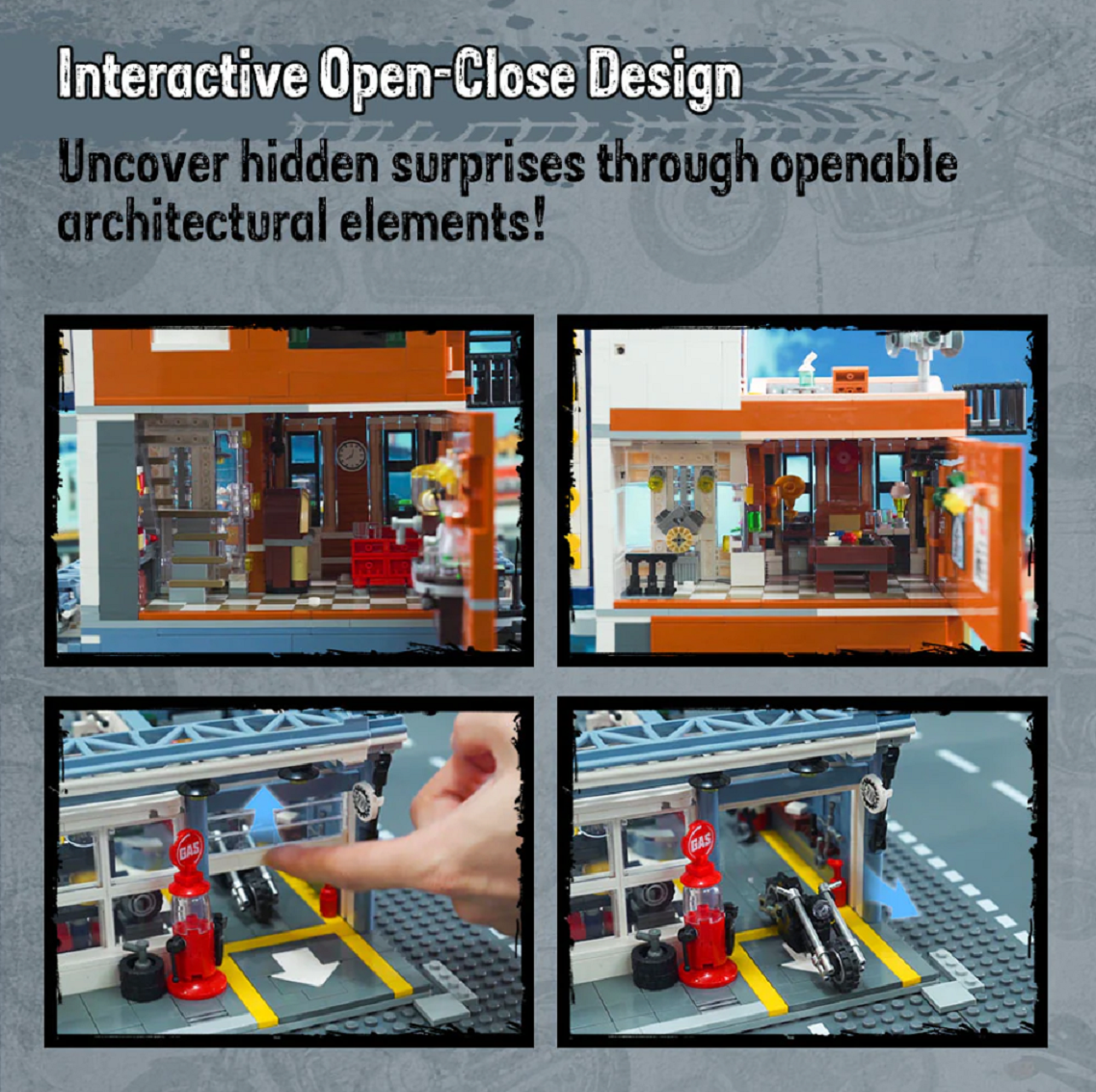 Pantasy 85024 Motorcycle Restaurant 2.994 Teile