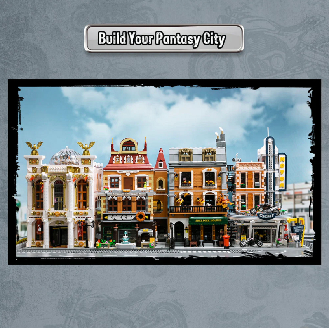 Pantasy 85024 Motorcycle Restaurant 2.994 Teile